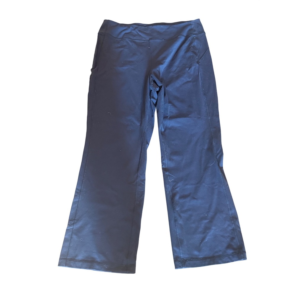 Duluth Trading Co Noga Classic Navy Blue Straight Leg Active Pants L x 29 15771